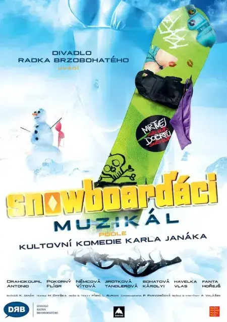 Snowboarďáci
